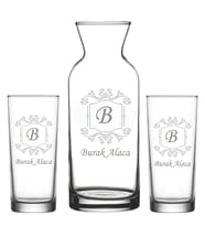 Kişiye Özel Rakı Karaf Seti Model 6-1