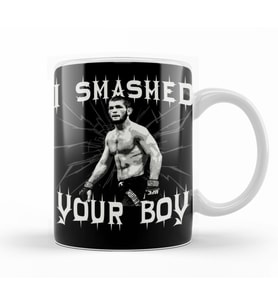 Khabib Nurmagomedov I Smashed Your Boy Kupa Bardak Porselen