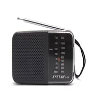 Cep Tipi Taşınabilir AM / FM Radyo KNSTAR K-258 Pilli