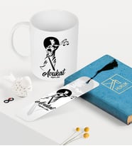BK Gift Kişiye Özel Avukat Temalı Kupa ve Kitap Ayracı Seti - 15 (Model 1)