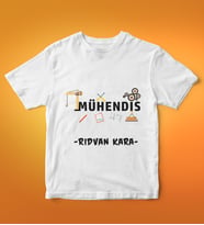 Mühendis Large Beden Tshirt