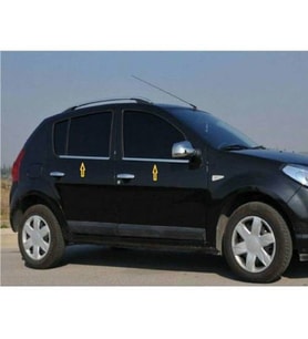 Dacia Sandero Krom Cam Çıtası 4 parça 2006-2012 arası Paslanmaz Çelik