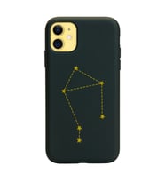 Terazi Burcu (Libra) Yıldız Haritası Tasarımlı Kılıf iPhone 11 