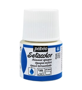 Pebeo Setacolor Opak Kumaş Boyası Metalik 44 Shimmer Pearl