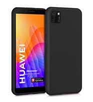 Microsonic Matte Silicone Huawei Honor 9S Kılıf Siyah