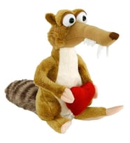 Ice Age - Buz Devri Scrat Kalpli Peluş Oyuncak 22 Cm