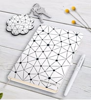 BK Gift Kişiye Özel İsimli Beyaz Defter Kalem Ve Anahtarlık Hediye Seti-26 (Model 1)
