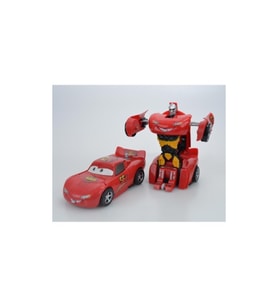 Tek Tuşla Robota Dönüşen Çek bırak Şimşek mc queen cars araba