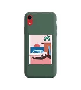 Yeşil Lansman Kılıf iPhone XR