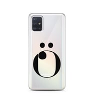 Samsung A51 Harf Tasarımlı Telefon Kılıfı Ö-Harfi 