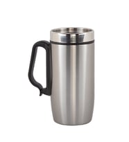 BK Gift Kişiye Özel 5304 Metalik Gümüş Çelik Termos Bardak 240ml