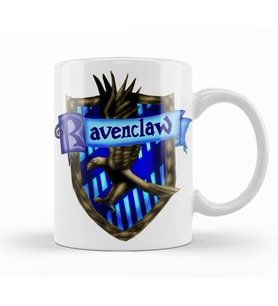 Ravenclaw Logo Kupa Bardak Porselen