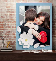 BK Gift Kişiye Özel Fotoğraflı Sanatsal Kanvas Tablo 10(70x100cm.)