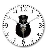 Slash Duvar Saati Bombeli Gercek Cam