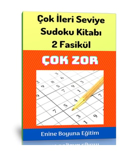 Sudoku Çok İleri Seviye Bulmaca Kitabı (2 Fasikül)