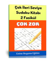 Sudoku Çok İleri Seviye Bulmaca Kitabı (2 Fasikül)