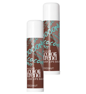 Avon Color Trend Lush Dudak Balmı Coconut İkili Set