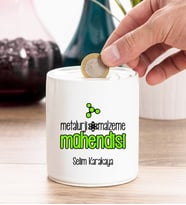 Metalurji ve Malzeme Mühendisi Kişiye Özel Kumbara