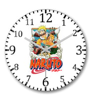 Uzumaki Naruto Anime Naruto Classico Duvar Saati Bombeli Gercek C