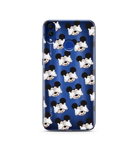 Mickey Tasarımlı Süper Şeffaf Silikon Telefon Kılıfı Huawei Honor 8c