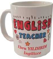 Öğretmenler Günü Hediyesi Kişiselleştirilebilir Kupa Kpogr (Beyaz)