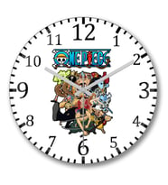 One Piece1 Duvar Saati Bombeli Gercek Cam