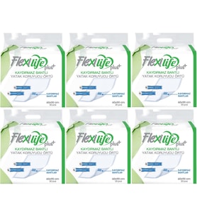 Flexi Life Hasta Alt Açma Yatak Koruyucu Örtü 60*90 Cm 180 Adet Kaydırmaz