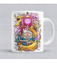 Adventure Time Marceline Jack Finn  Cartoon Kupa Bardak Porselen