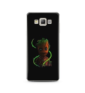 Baby Groot Tasarım Süper Şeffaf Silikon Telefon Kılıfı Samsung A7 (2015)