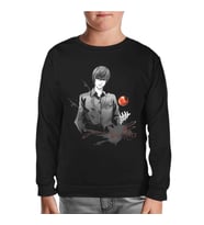 Death Note - Bad Apples Siyah Çocuk Sweatshirt
