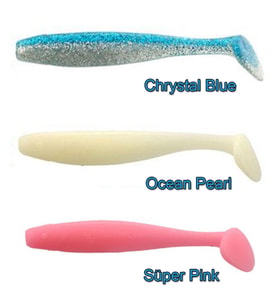 Lucky John LJ Minnow 8.38Cm 3.3'' Silikon Yem Super Pink