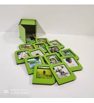 Kişiye Özel Polaroid Resim Çerçevesi Yeşil