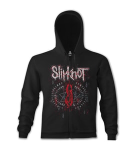 Slipknot - Logo Siyah Erkek Kapşonlu