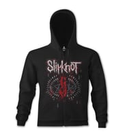 Slipknot - Logo Siyah Erkek Kapşonlu