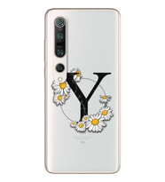 Papatya Harf Tasarım Süper Şeffaf Silikon Telefon Kılıfı Xiomai Mi10-pro Y-Harfi