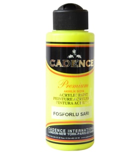 FOSFORLU PREMIUM AKRİLİK SARI 120ML