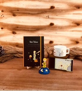 Küçük Prens Kutulu Kupa Defter Ve Biblo Hediye Seti