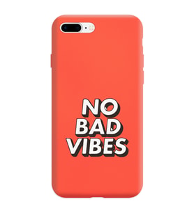 Iphone 8 Plus No Bad Tasarımlı Turuncu Lansman Telefon Kılıfı