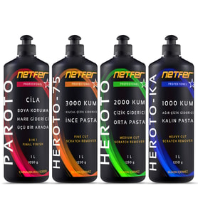 Netfer 4'lü Pasta Cila Set - 4x1 L