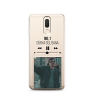 No.1 Mp3 Tasarımlı Süper Şeffaf Silikon Telefon Kılıfı Huawei Mate 10 Lite
