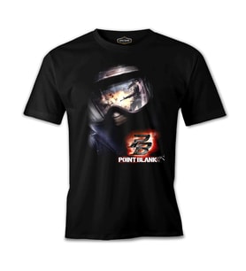 Point Blank Siyah Erkek Tshirt