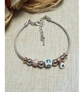 Charm Gümüş Bileklik