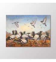 Arty Tablo Güvercinler Tablo (Karışık)