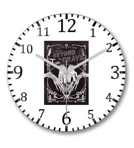 Ouija Duvar Saati Bombeli Gercek Cam