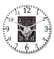 Ouija Duvar Saati Bombeli Gercek Cam