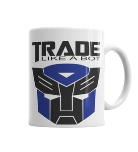Trade Like A Bot Kupa Bardak Porselen