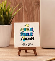 Enerji Sistemleri Mühendisine Hediye Taş Dekor