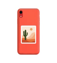Turuncu Lansman Kılıf iPhone XR