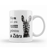 Deu Zebra Kupa Bardak Porselen