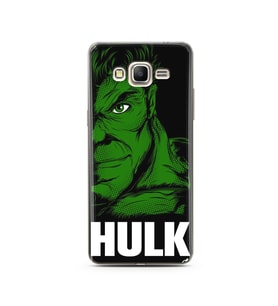 Hulk Tasarım Süper Şeffaf Silikon Telefon Kılıfı Samsung Grand Prime